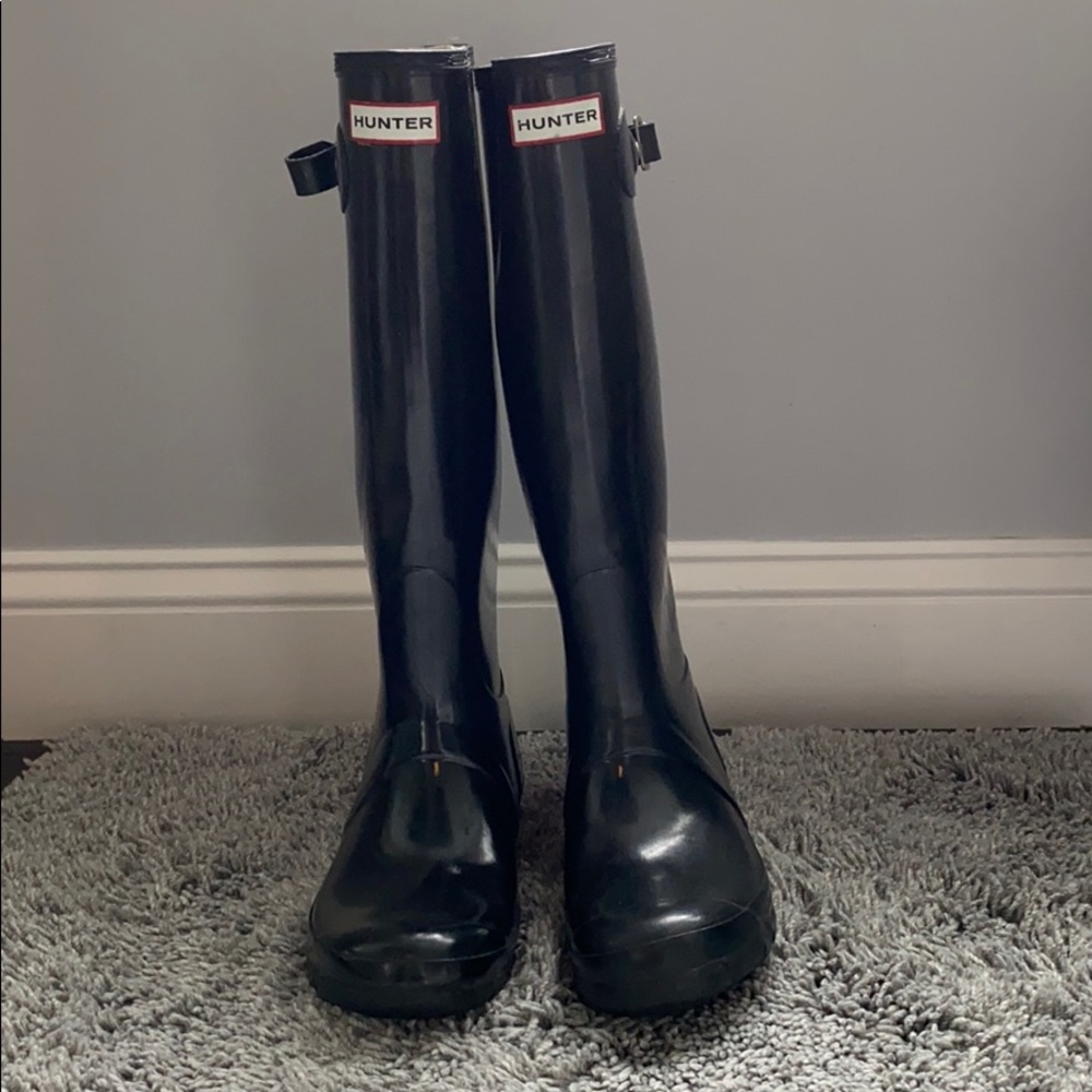 Hunter Women’s Original Tall Black Rain Boots